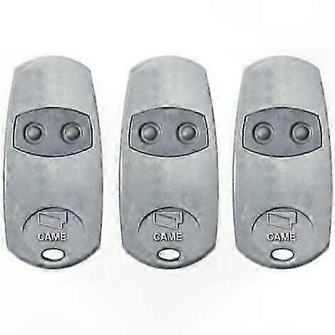 3-Piece Remote Control with Fixed Code Frequency 433.92 MHz