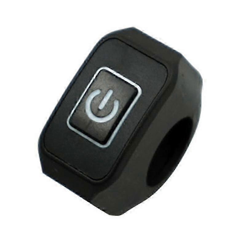 Motorcycle Handlebar Switch With Led Lamp Momentry Buttton For Electric Car 22mm