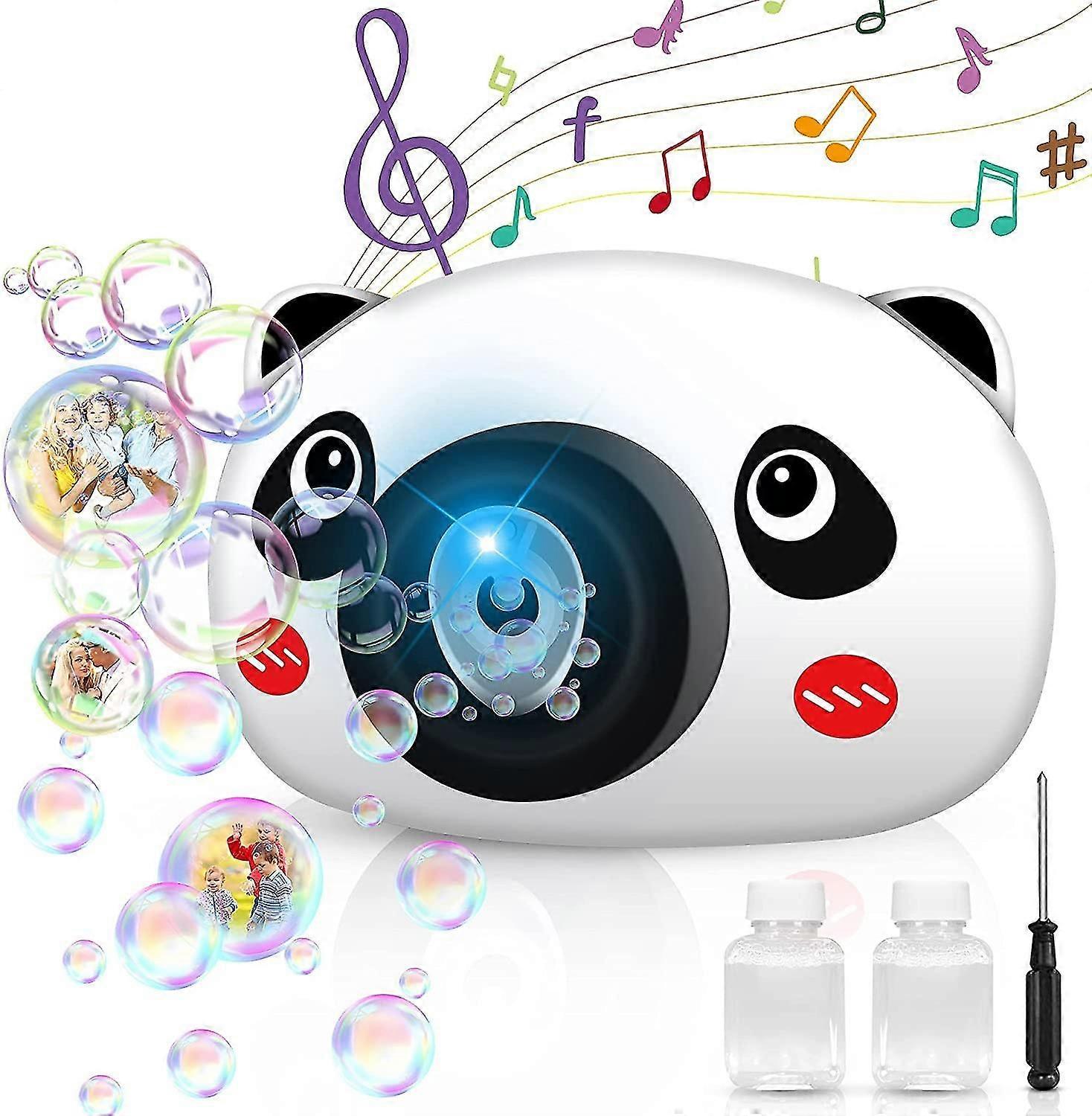 Bubble Machine For Kids, Automatic Bubble Blower Portable Bubble Maker, 1000+ Bubbles Per Minute