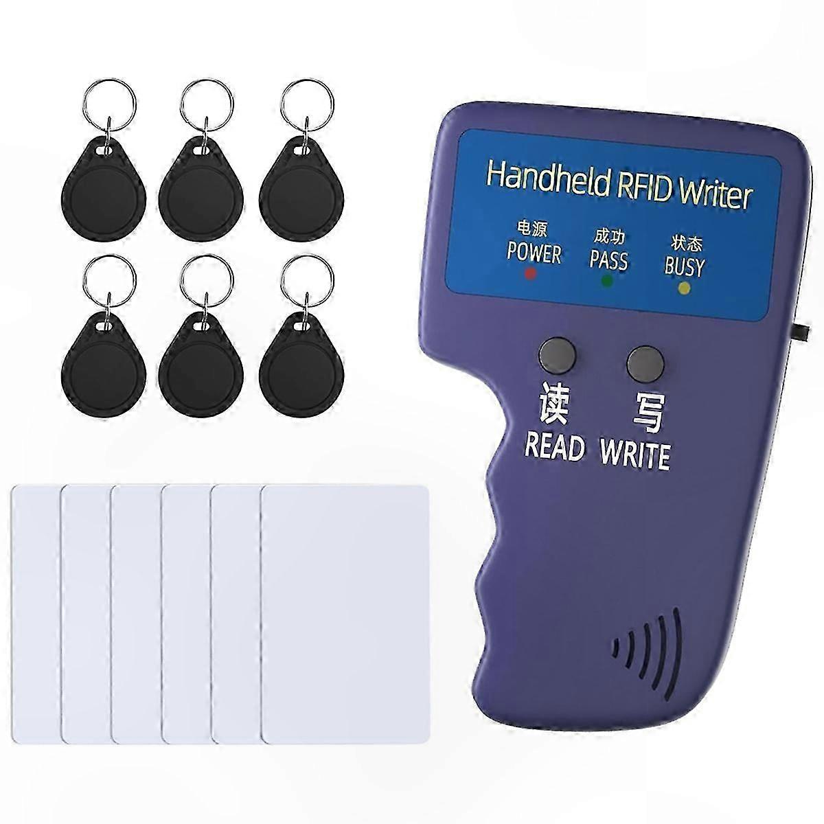 Handheld 125kHz RFID Reader Writer Duplicator for Access Control Systems
