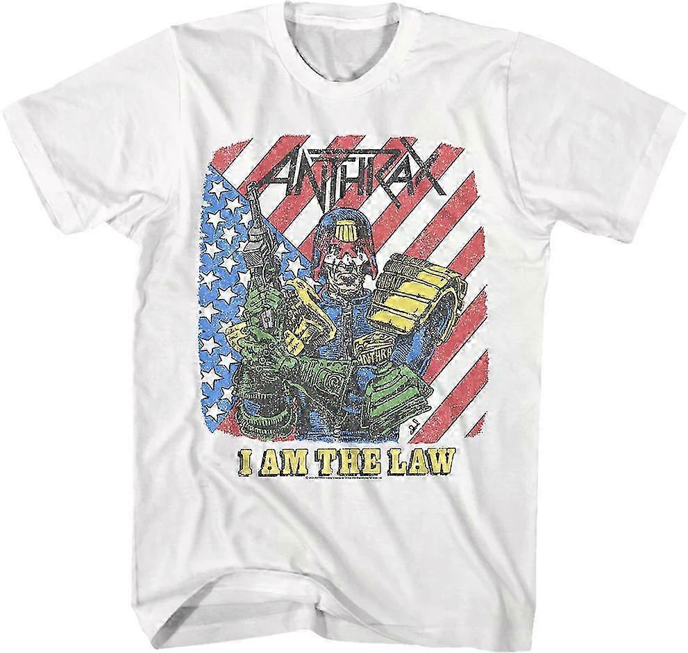 Tričko Já jsem zákon Anthrax Rockinstone