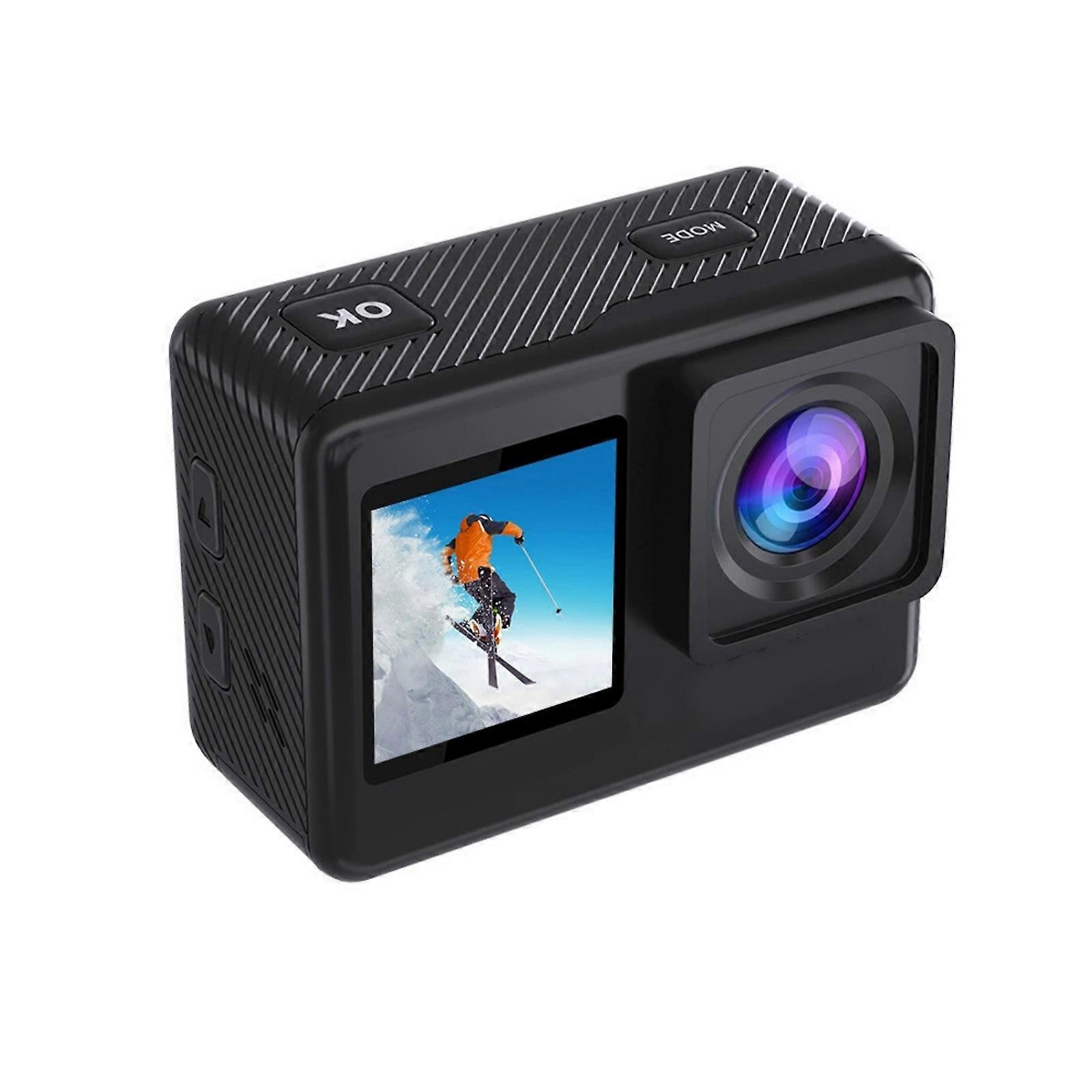 5K Adventure Camera IP68 Underwater Protections Stabilisation Technology WiFi Remote Control Lightweighted Multicolor