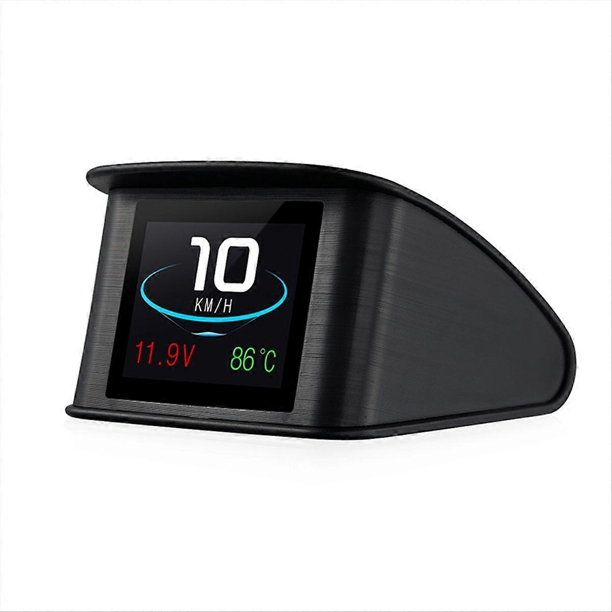 P10 Car Digital OBD2 on-Board Diagnostic Head Up Display Driving Computer Mileage Speedometer Temperature Gauge