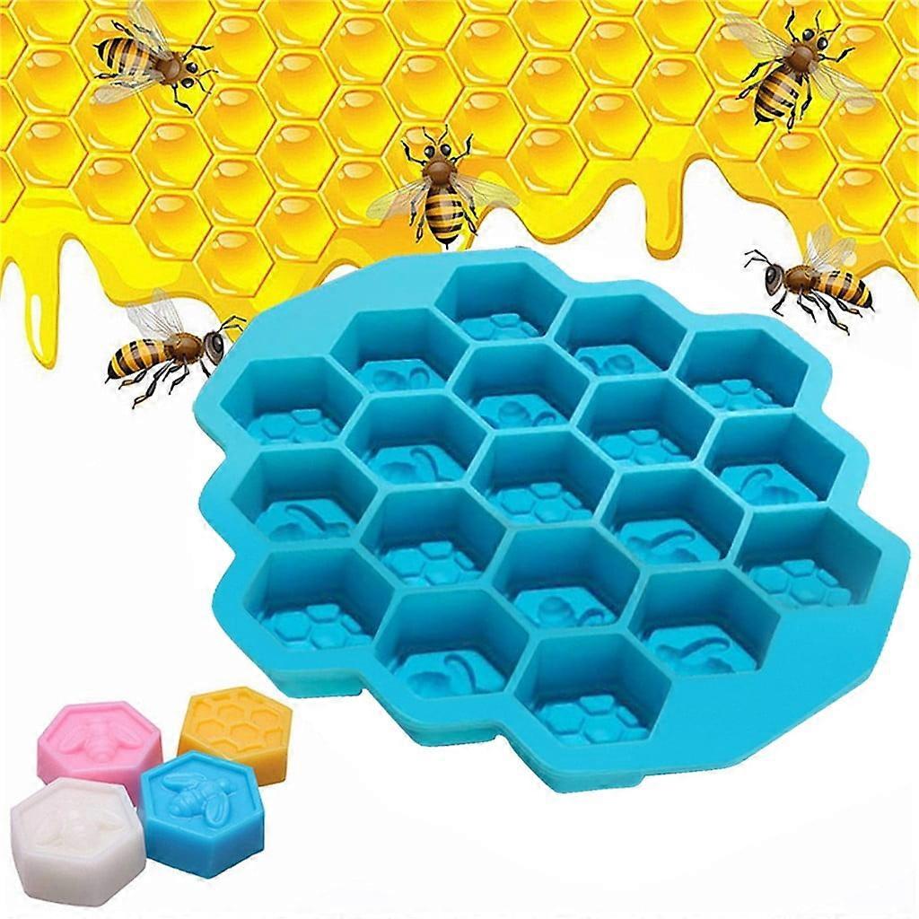 AURIGATE Ice Cube Tray Faveolate Shape Ice-Cube Maker Ice Tray Ice-Cube Storage Containers Clearance