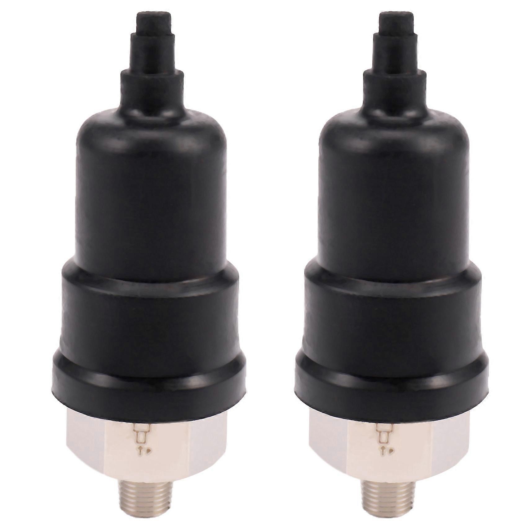 2X 1/8 Inch Male QPM11-NO Adjustable Diaphragm Type Pressure Switch Normal Open