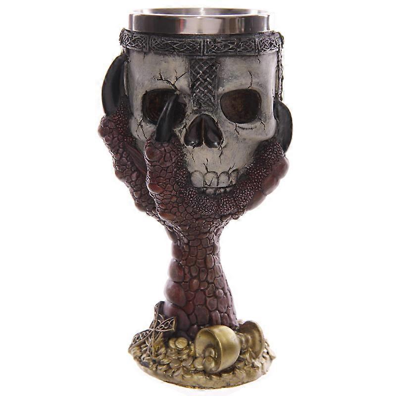 Decorative Goblet - Dragons Claw  Warrior Skull 1 Pack