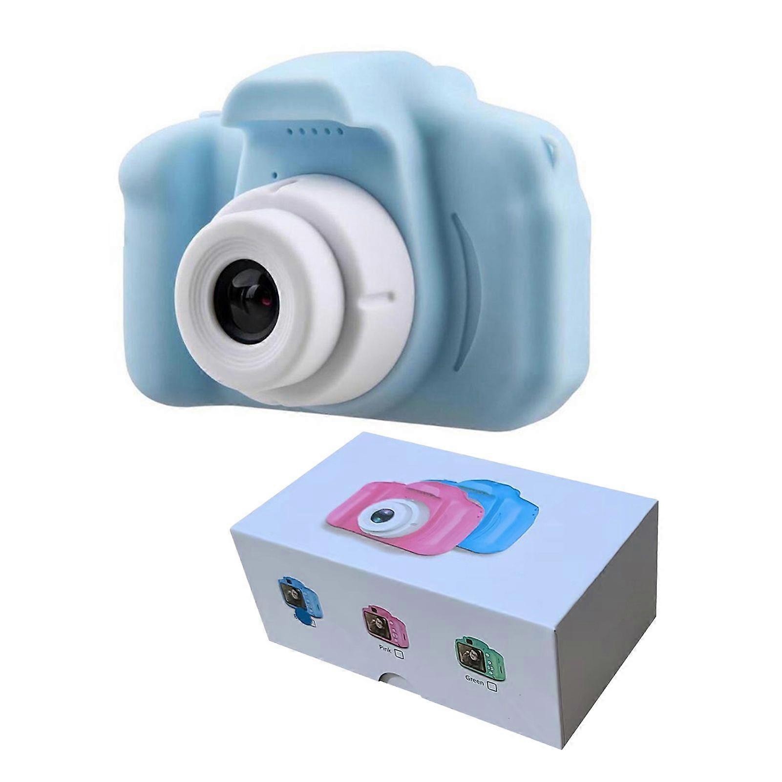 Video Camera Outdoor Photography Toy with Lanyard 1080P IPS Screen Easy to Use Compact Rechargeable Digital Camera Children Toys