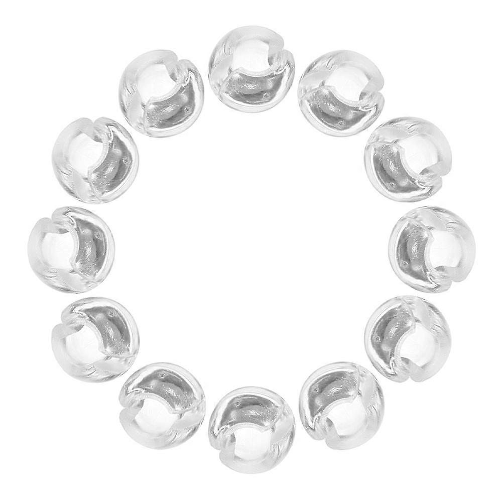 Transparent Blind Chain Stop for Roller Blinds 12Pcs Easy Install Accessories