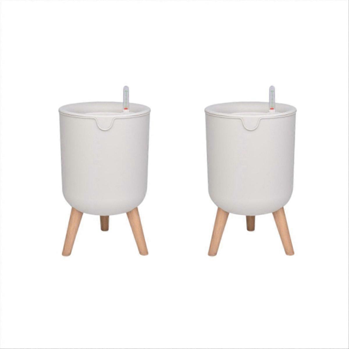 Automatic Self-Watering Flower Pot with Water Level