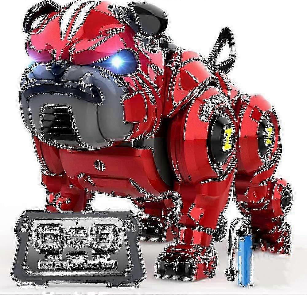 Cane robot per bambini Telecomando Robot ricaricabile programmazione Stunt Robo Dog con Sing Dance e Touch Funzione Regali di compleanno di Natale