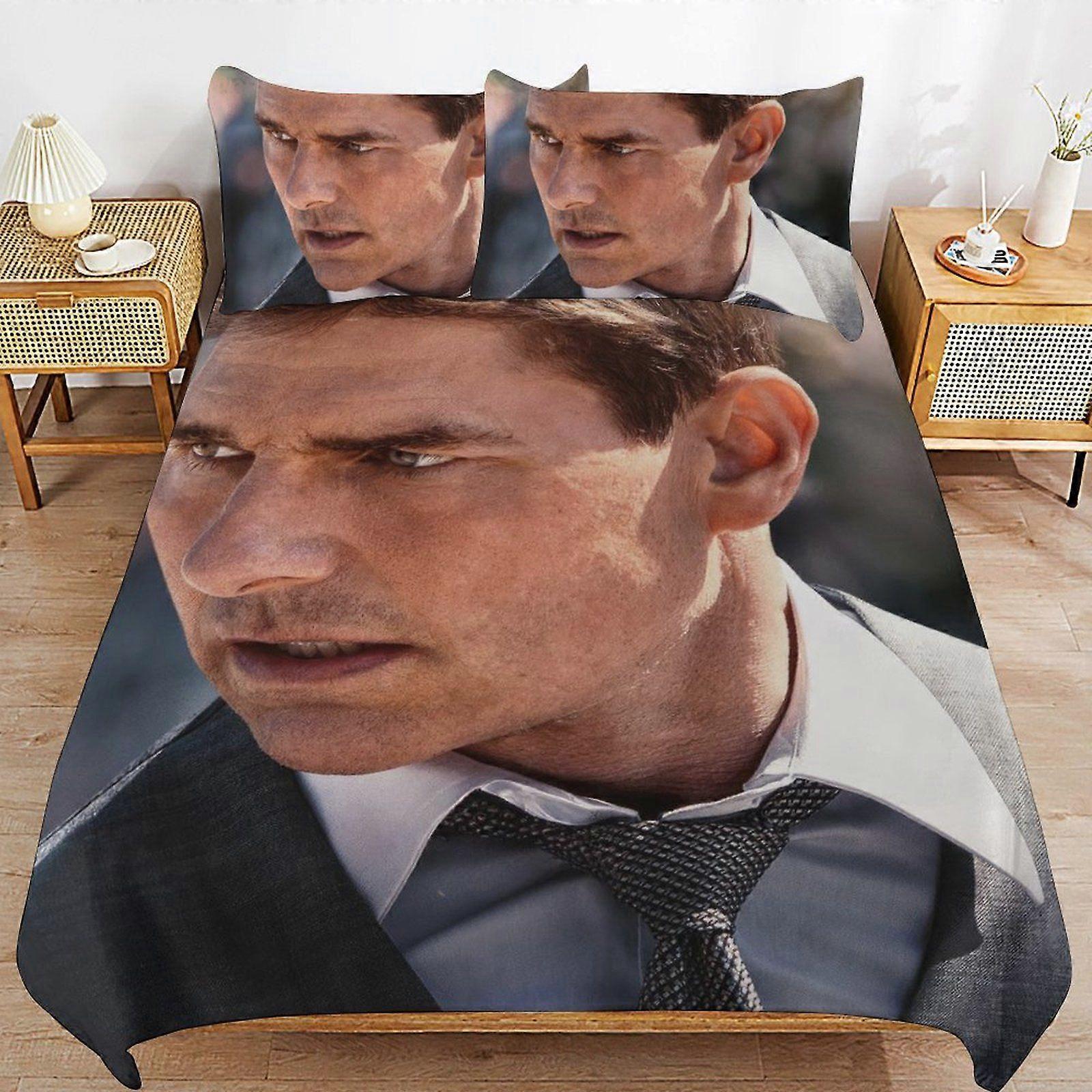 802XB Tom Cruise Daily Routine Sleep Ready Fabric Soft Layer Long Lasting Thread Duvet Cover Sets Essentials KL802