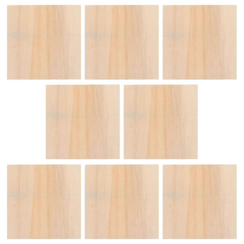 Wood Picture Frames for Crafts for DIY Use 8Pcs Sturdy Solid Pine Wood