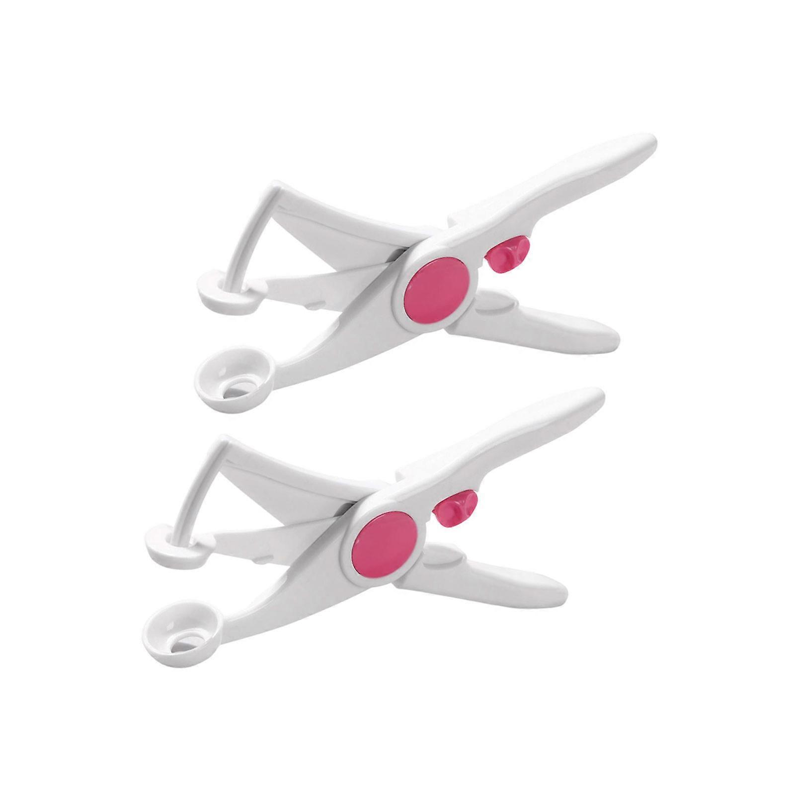 Essential Fruit Pitter Tool for Home Kitchens Produced for Cherries Dates Hawthorns Efficient Cores Removal Dishwasher Safe  White and Red