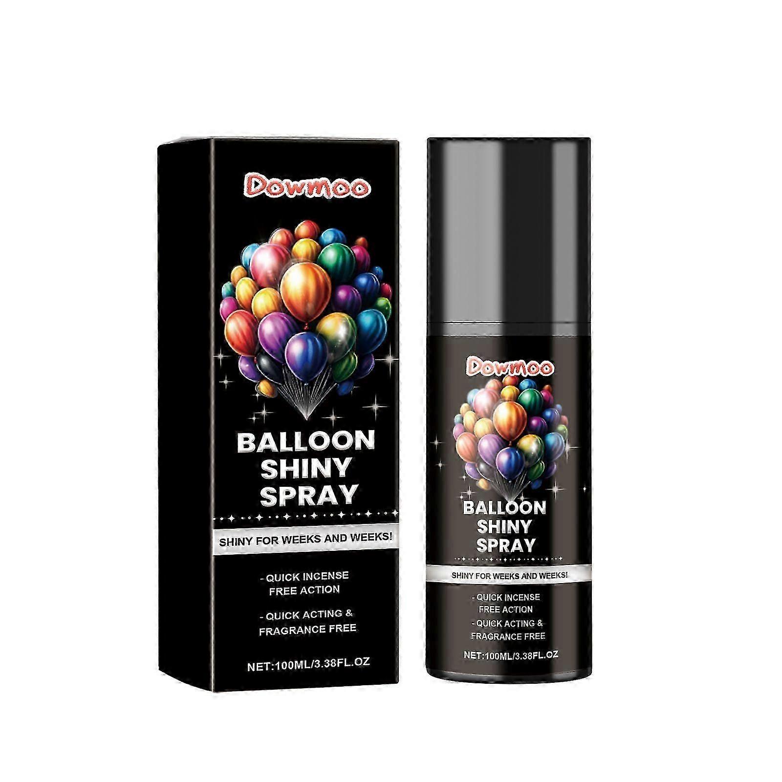 Long-Lasting Balloon Shine Spray - Easy, Dazzling Gloss for Parties & Events