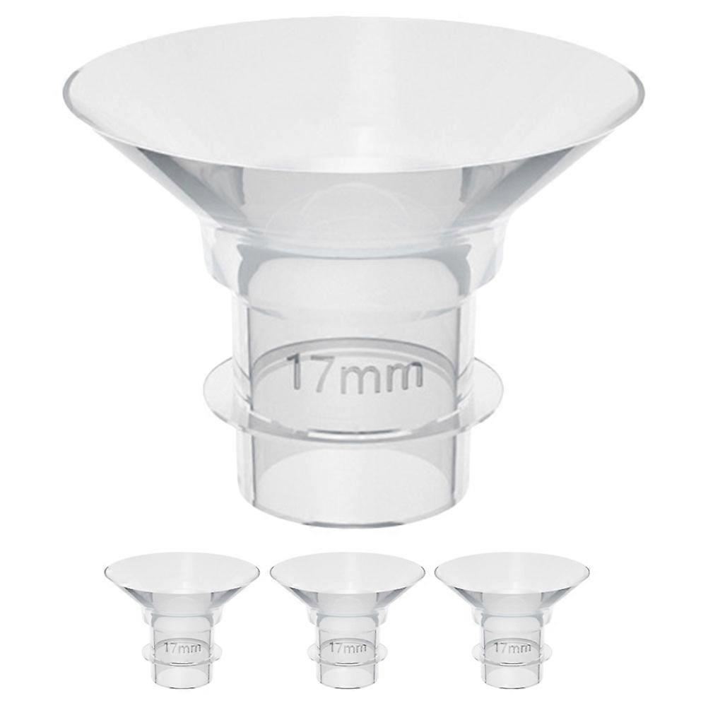 Silicone Breast Pump Flange Inserts for Wearable Use 4Pcs Replacements