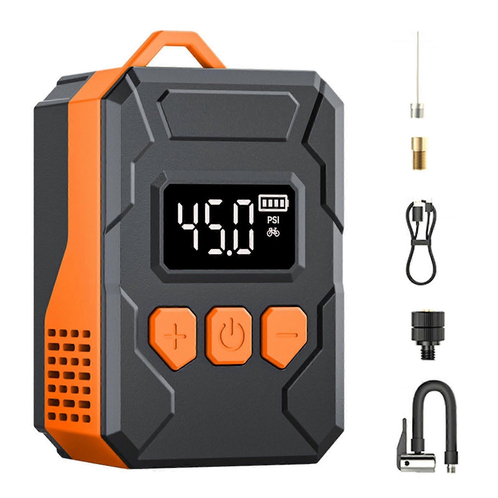 Cordless Tire Inflator 150 PSI with Digital Display, Fast Inflation, 4 Modes for Car Bike Balls
