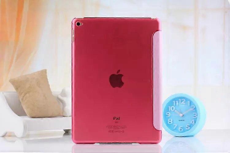 Stylish Case For Ipad 2018 9.7 Red Silk Texture Leather