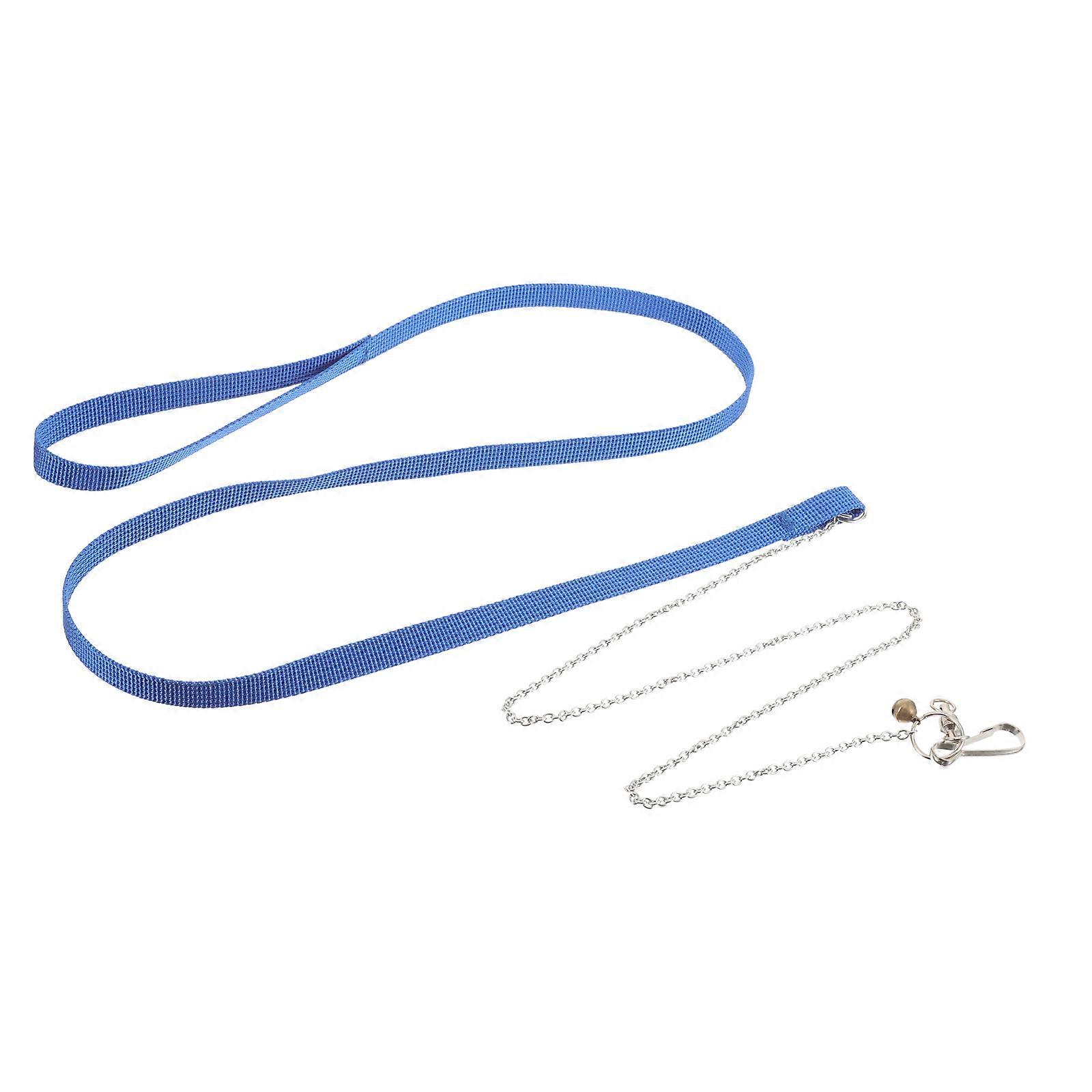 Turtle Lead Adjustable Leash for Pet Walking 2Pcs Blue Traction Rope