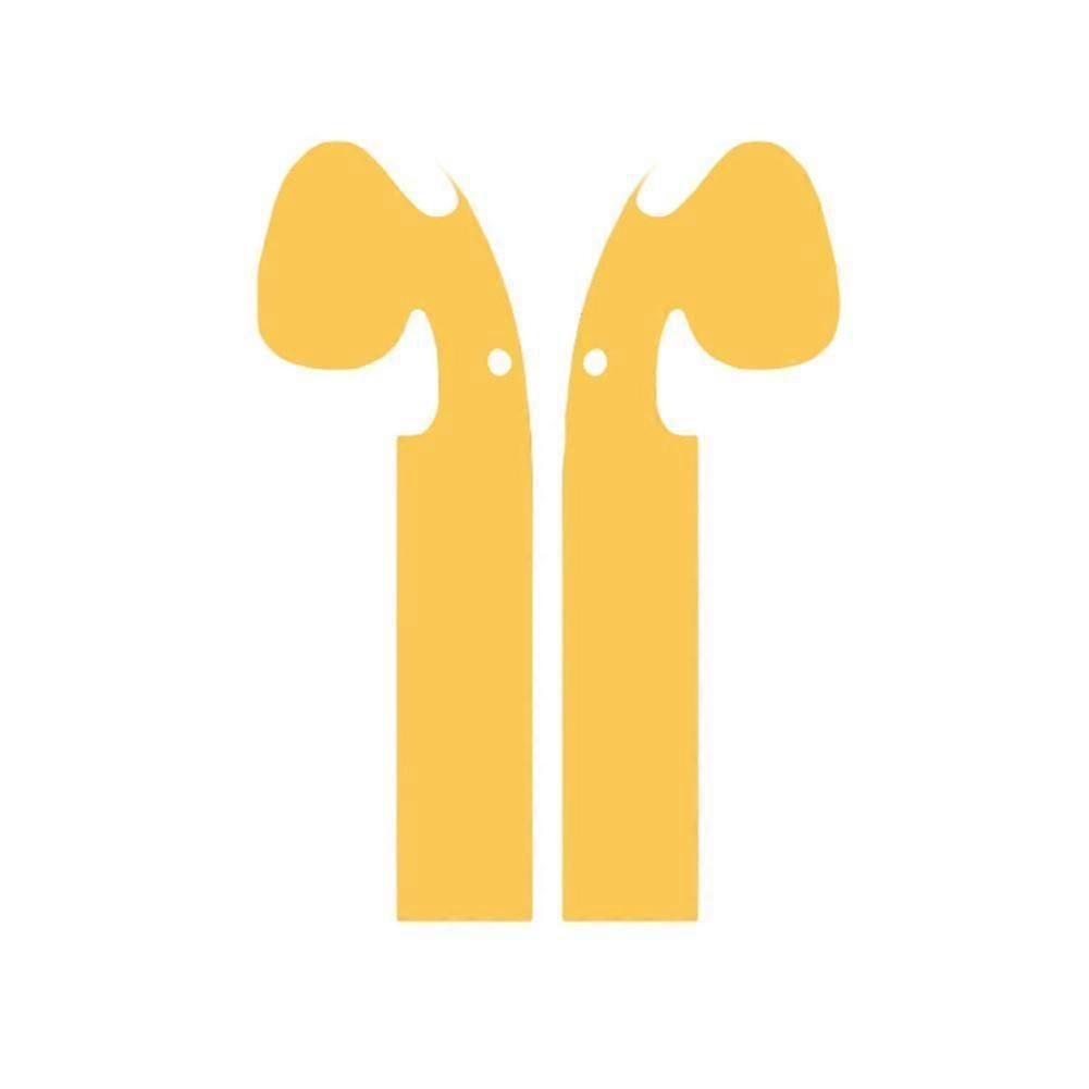 Solid Color Adhesive Bluetooth-compatible Earphone Sticker Decal Skin For Aidpods