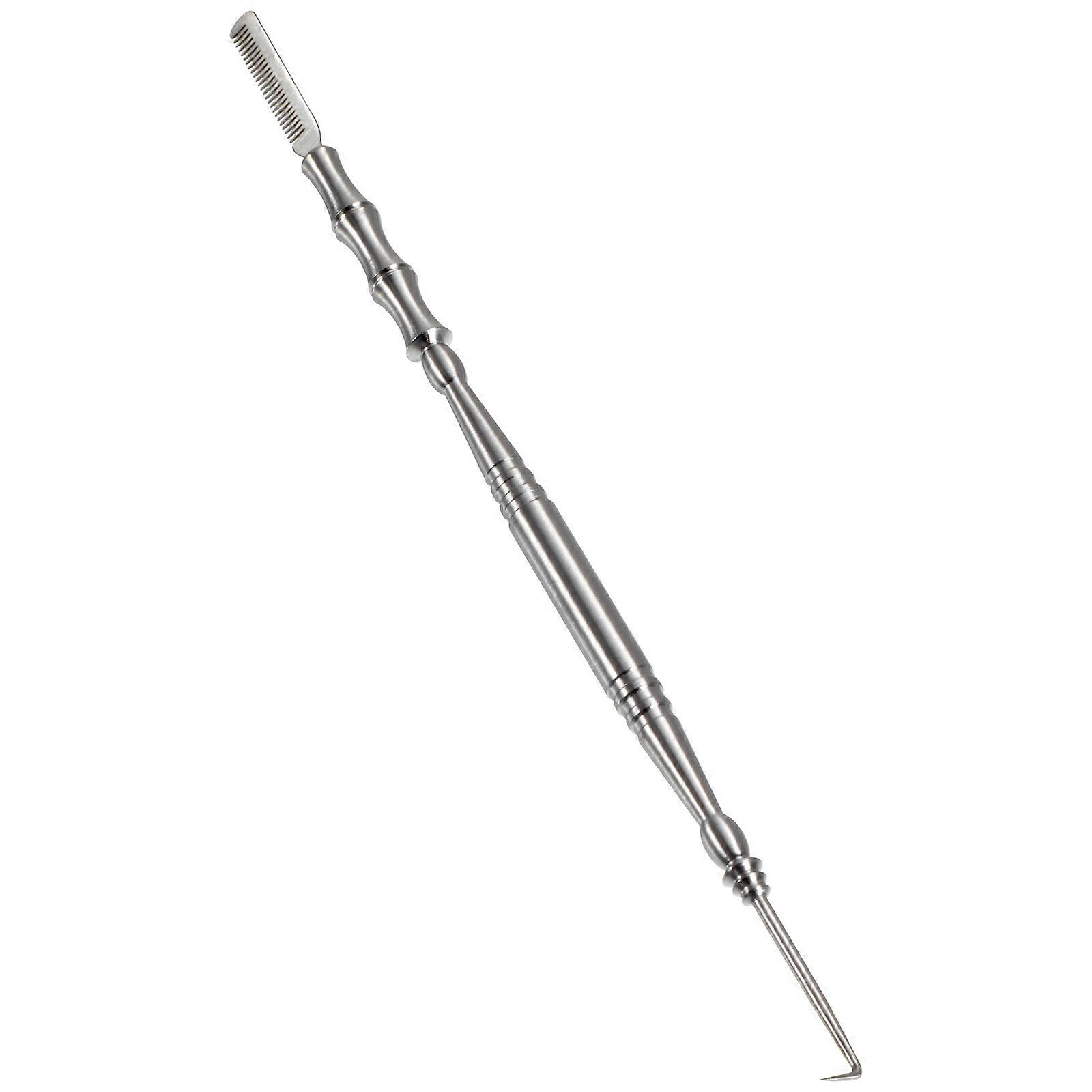 Silver Stainless Steel Eyelash Separator for Eyelash Lifting Tool