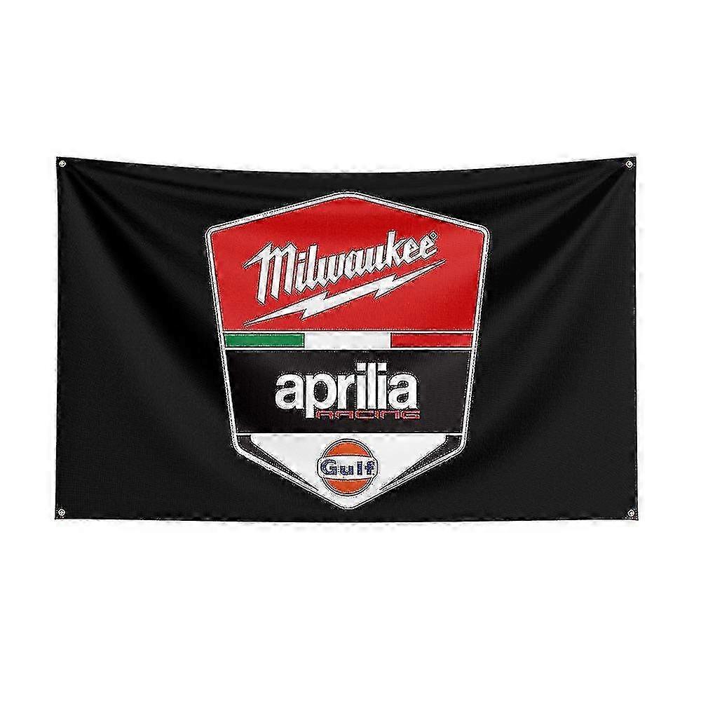 Born Pretty 3x5 Aprilias Flag Polyester Printed Racing Motorcycle Banner For Decor