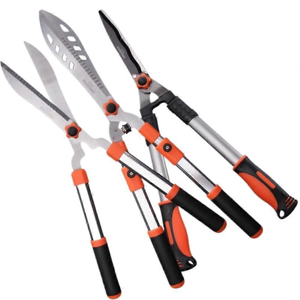 Garden Pruning Shears with Extended Blade, RustResistant Stainless Steel Garden Scissors for Trees