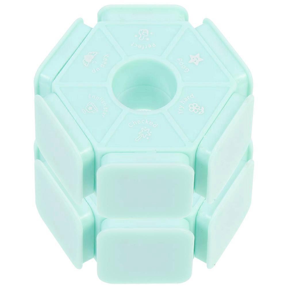 Encourage Stamps Diary Comments Stamps for Students 2Pcs Light Green