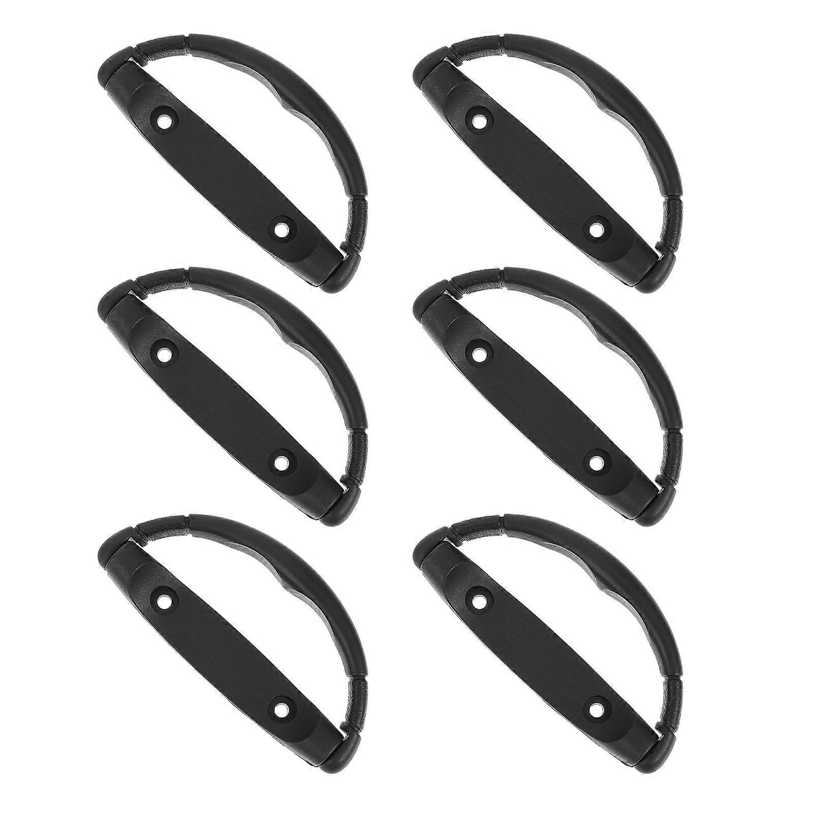 Black Plastic Speaker Handle Set for Subwoofer with 6Pcs Handles