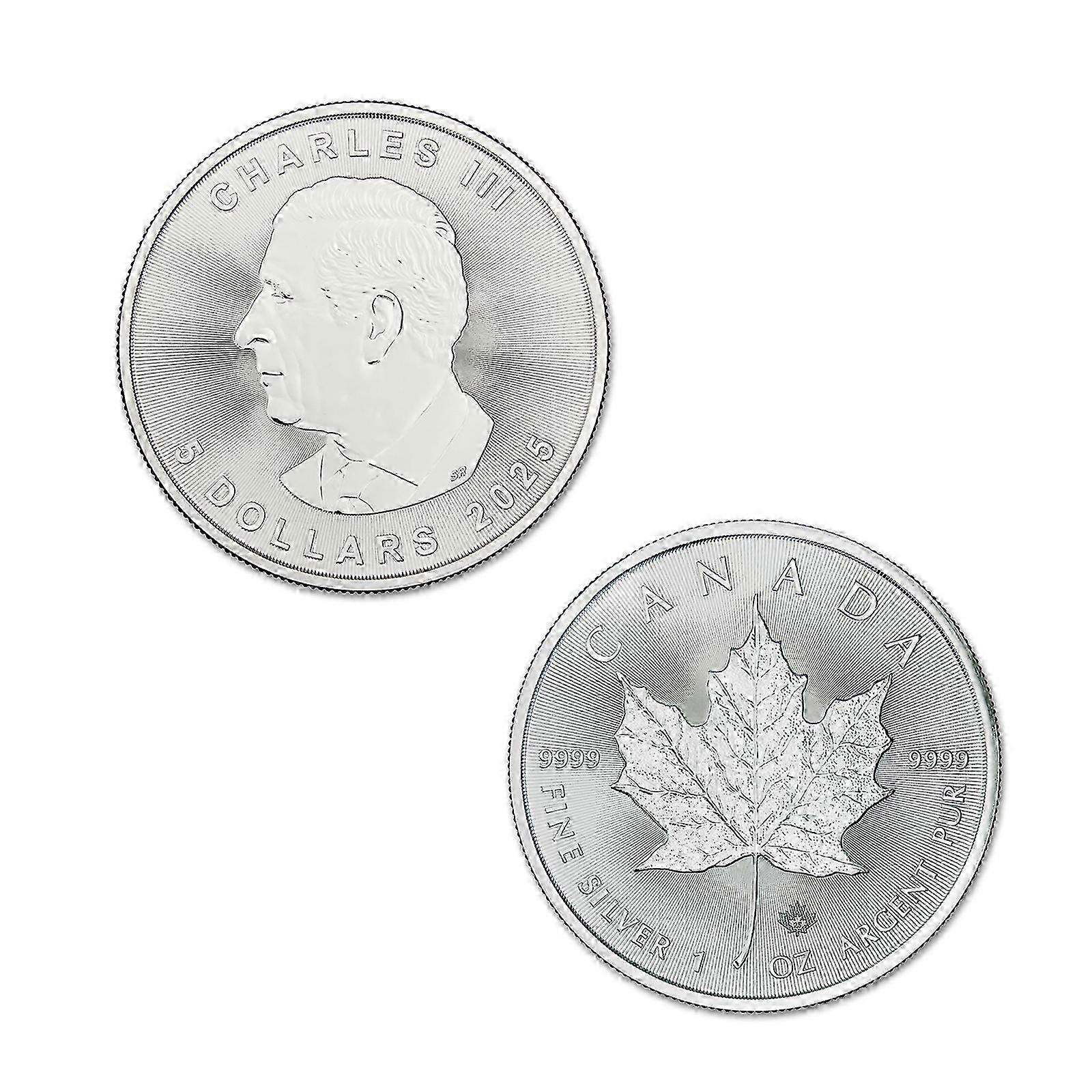 2025 Canadian Maple Leaf 2025 Silver Coin