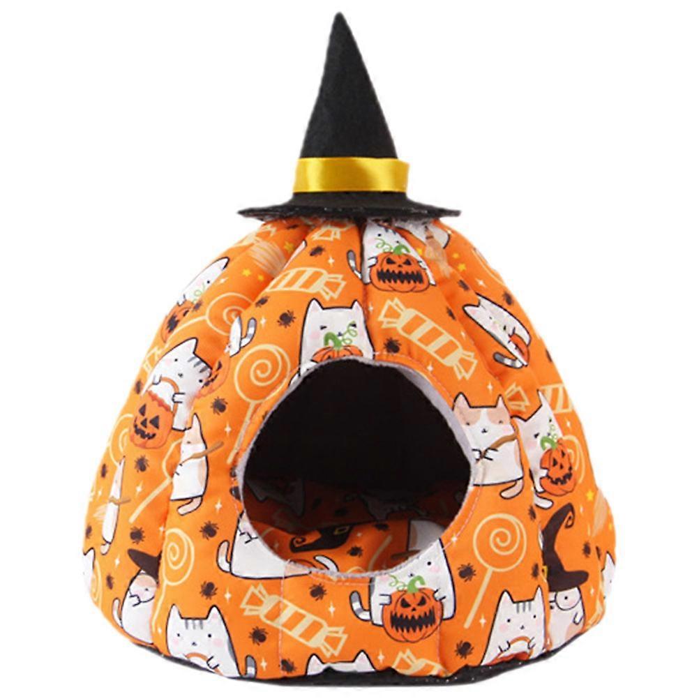 Small Pet Bed Pumpkin Shape Nest for Guinea Pig Bedding Cotton