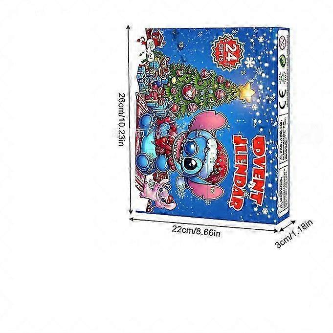 2025 Stitch Lilo & Stitch Christmas Advent Calendar Gift ChristmasAdvent Children's Blind Box