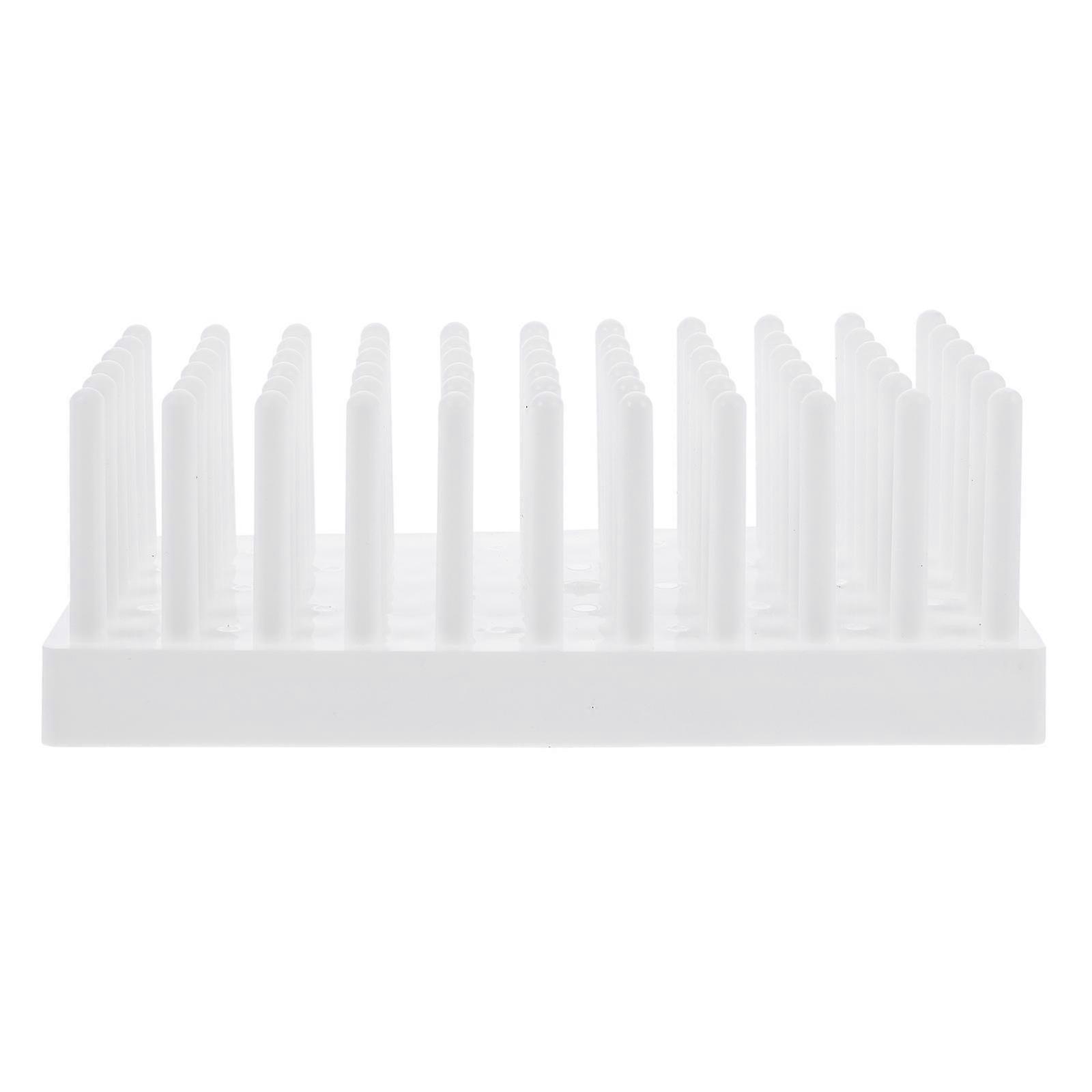 1pc Plastic Test Tube Drying Rack Stand Holder