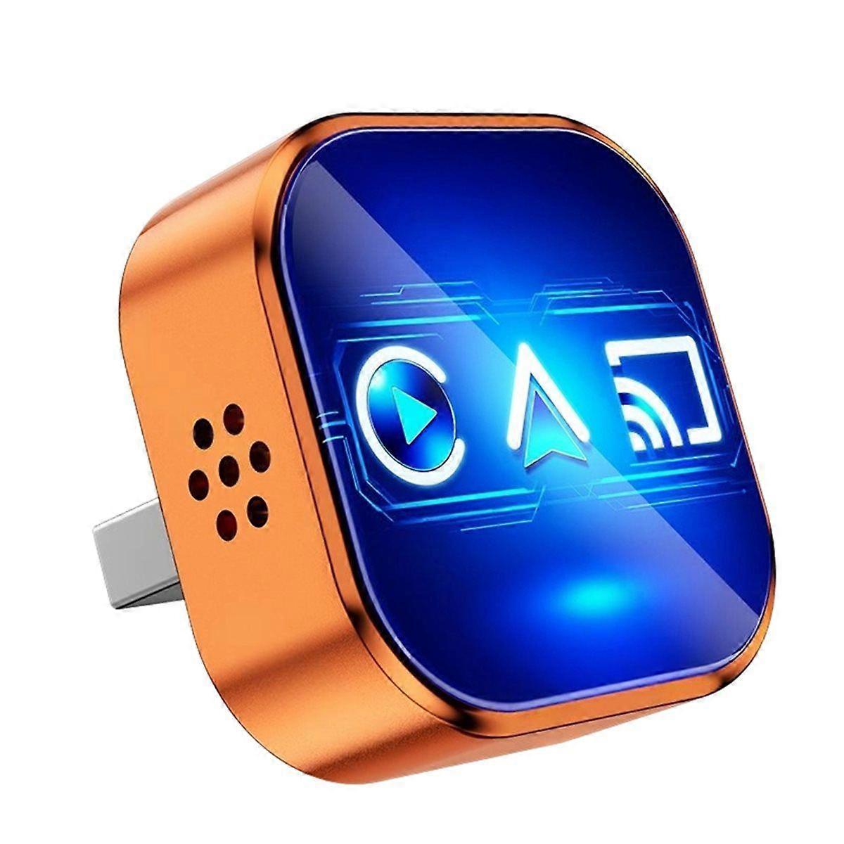 Wireless Carplay Adapter 3 In1 Smart Mirror Link for Android USB Dongle Android Auto Carplay Wired C