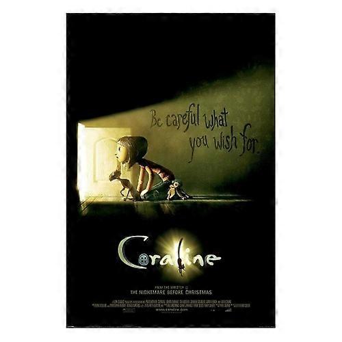 Coraline Be Careful One Sheet Poster
