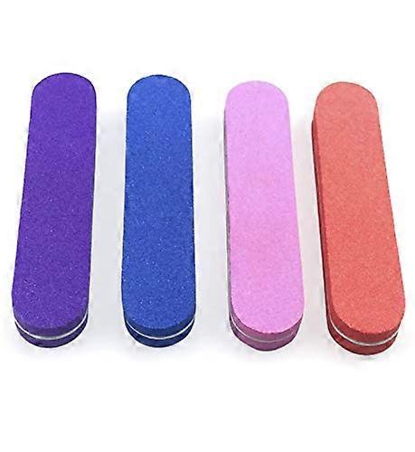 10PCS Professional 100/180 Grit Nail Files and Double Sided Nail Buffer Set for Manicure