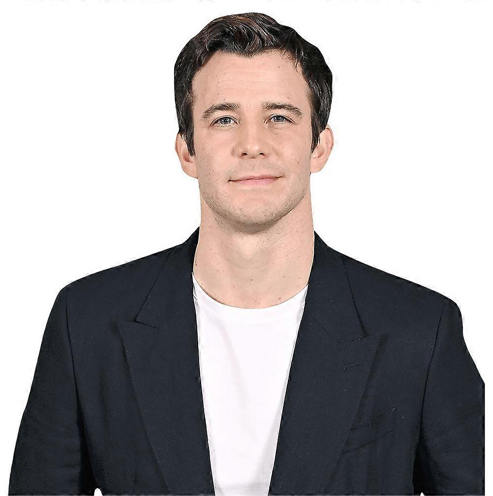 Luke Thompson (Black Suit) Half Body Buddy Cutout