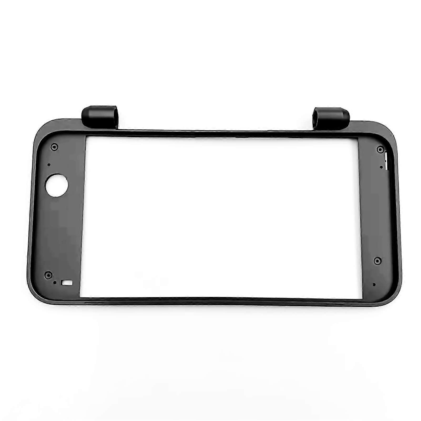 Screen Frame Black Faceplate Housing Cover Replacement for Nintendo 2DS XL LL Console