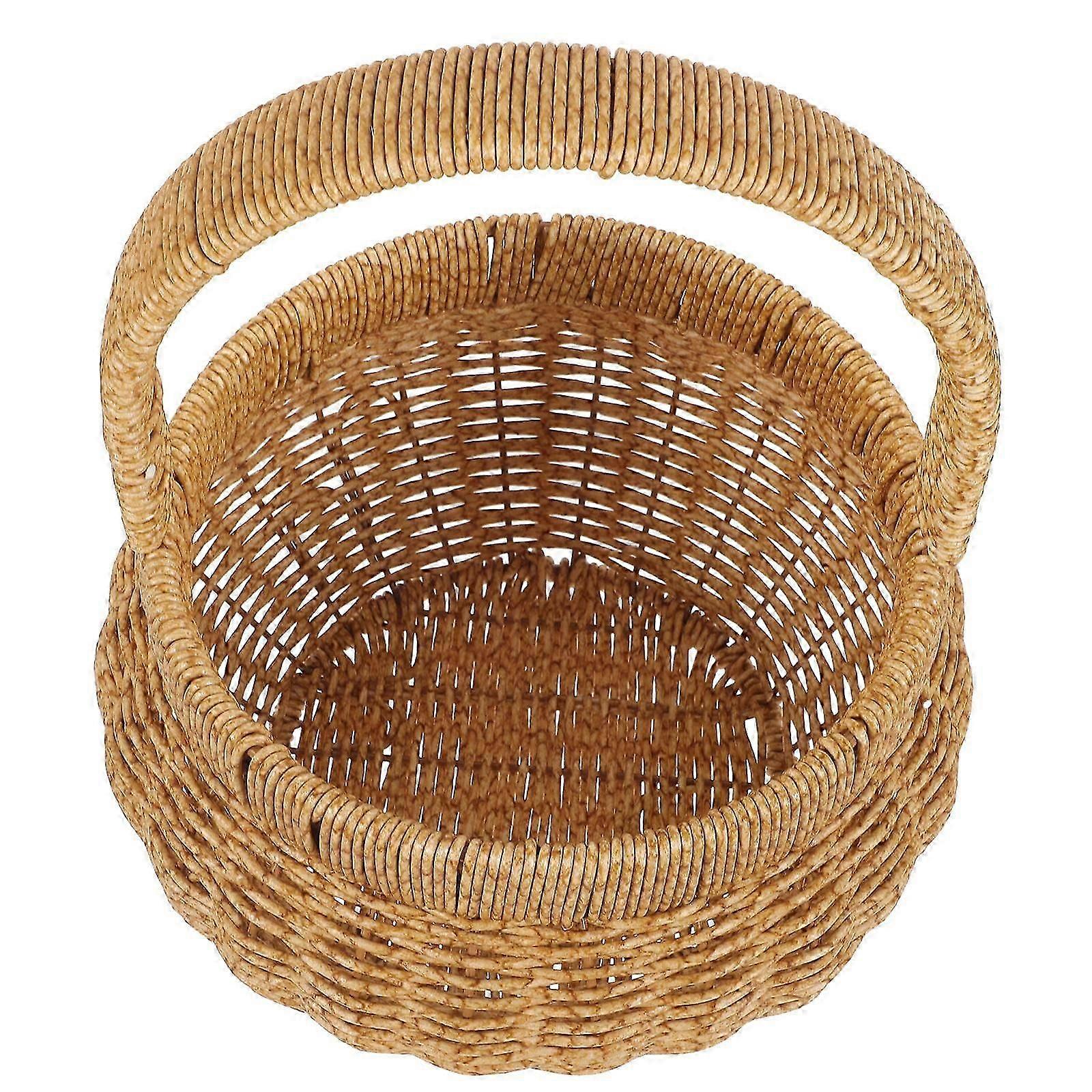 Household Egg Basket Multi-Function Flower Arrangement Basket 2Pcs