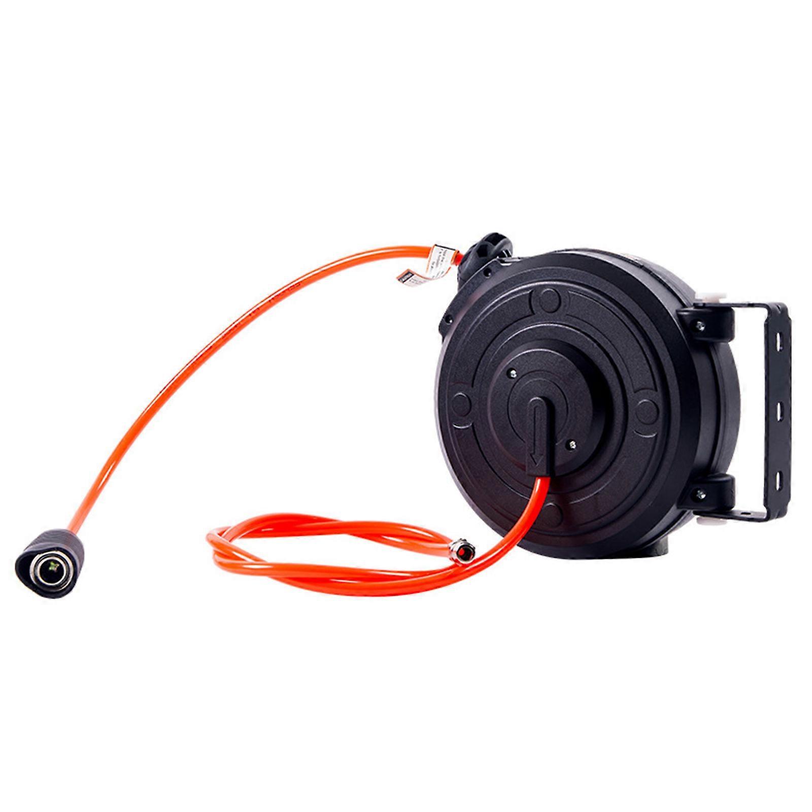 Miniature Practical Air Hose Reel Pneumatic Tool Compacts for Automotive Tool with Automatic Retractable Efficiency Multicolor