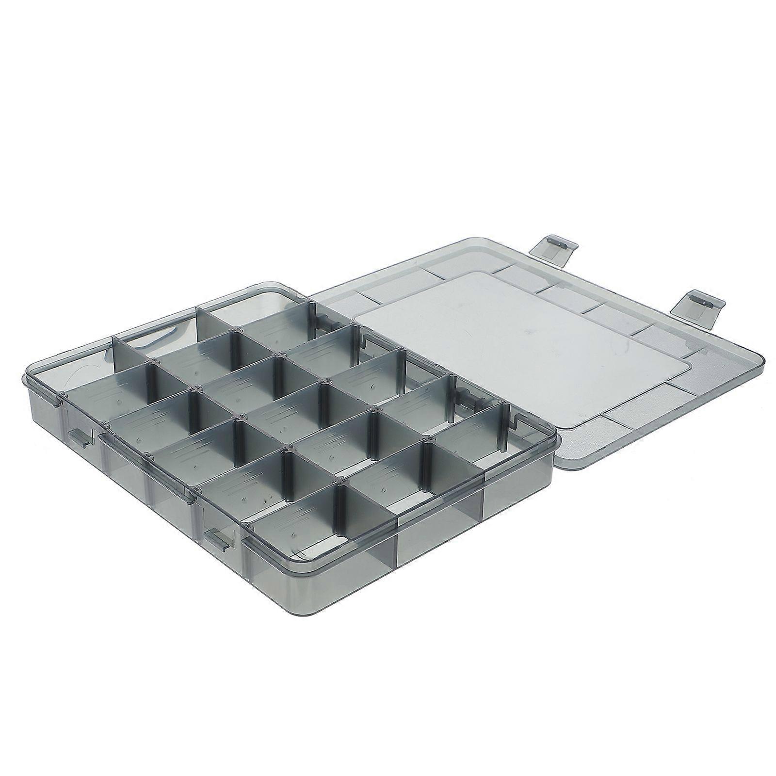 Portable Tools Organizer Box Multi Compartment Storage Box Plastic Storage Case