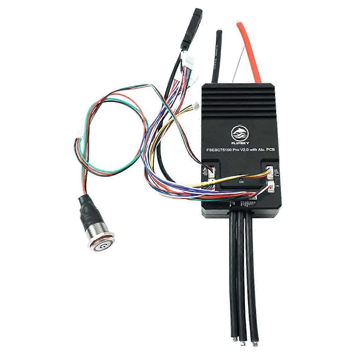 75100 Pro V2.0 Single-Drive Speed Controller ESC with Bluetooth 100A for Mountain Ebike DIY Robot