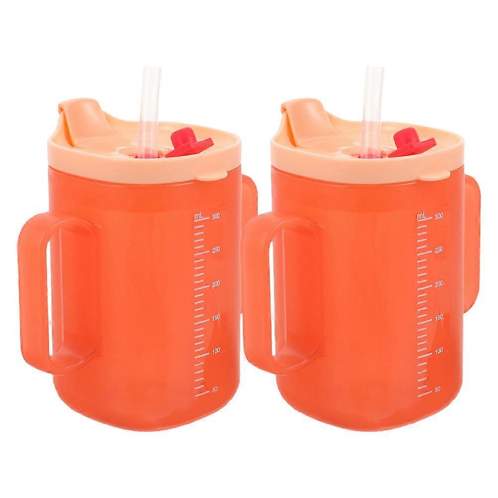 No Spill Toddler Cup for Drinking Use 2Pcs Silicone Learning Cups