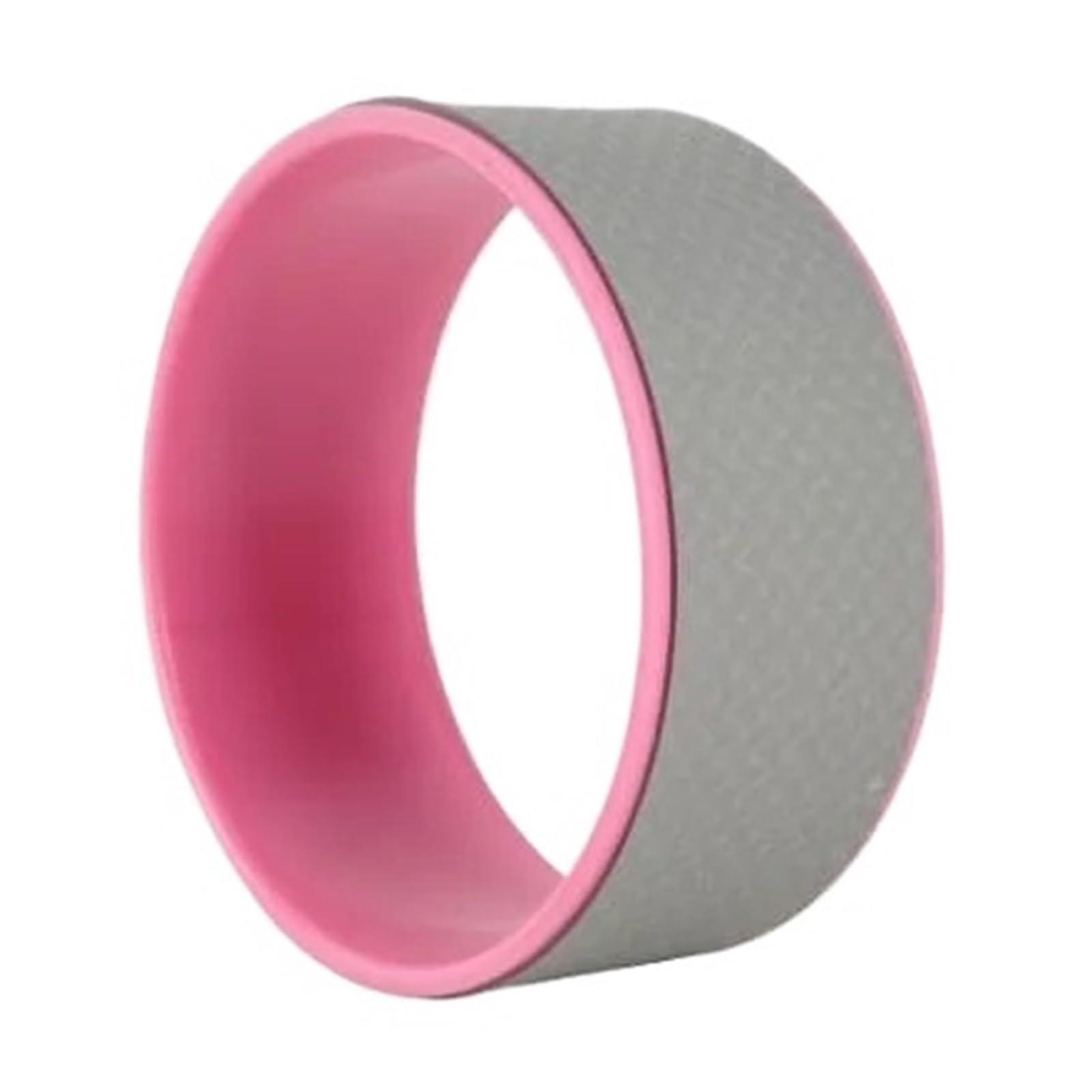 Yoga Wheel for Back Pain Relief and Flexibility Training, Back Roller for Stretching, Grey