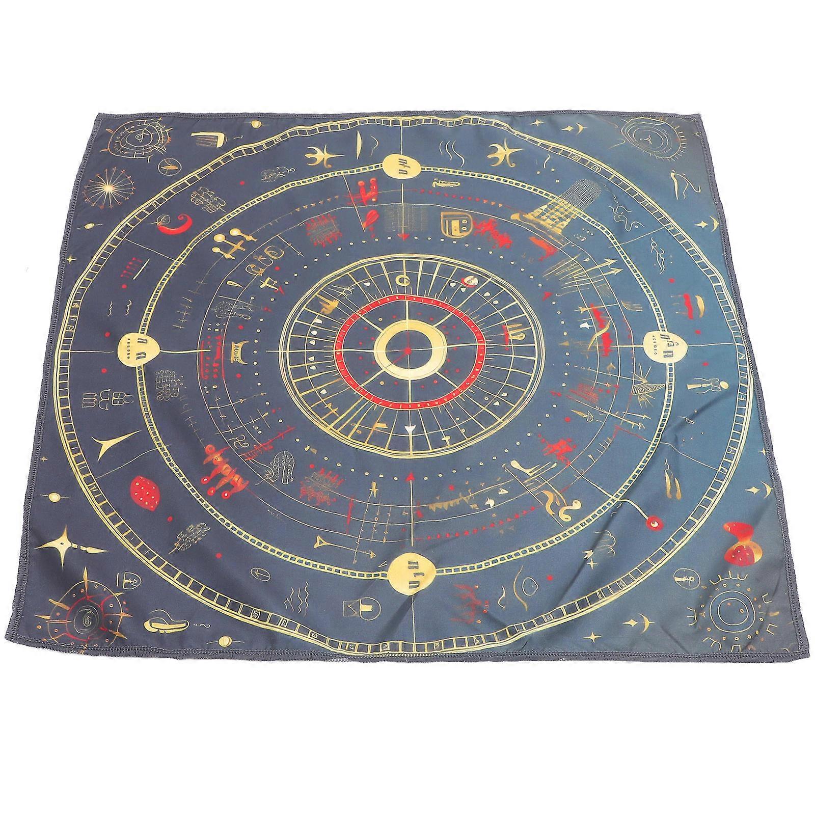 Divination Tablecloth Tarot Tablecloth for Decor 3Pcs Delicate Pattern