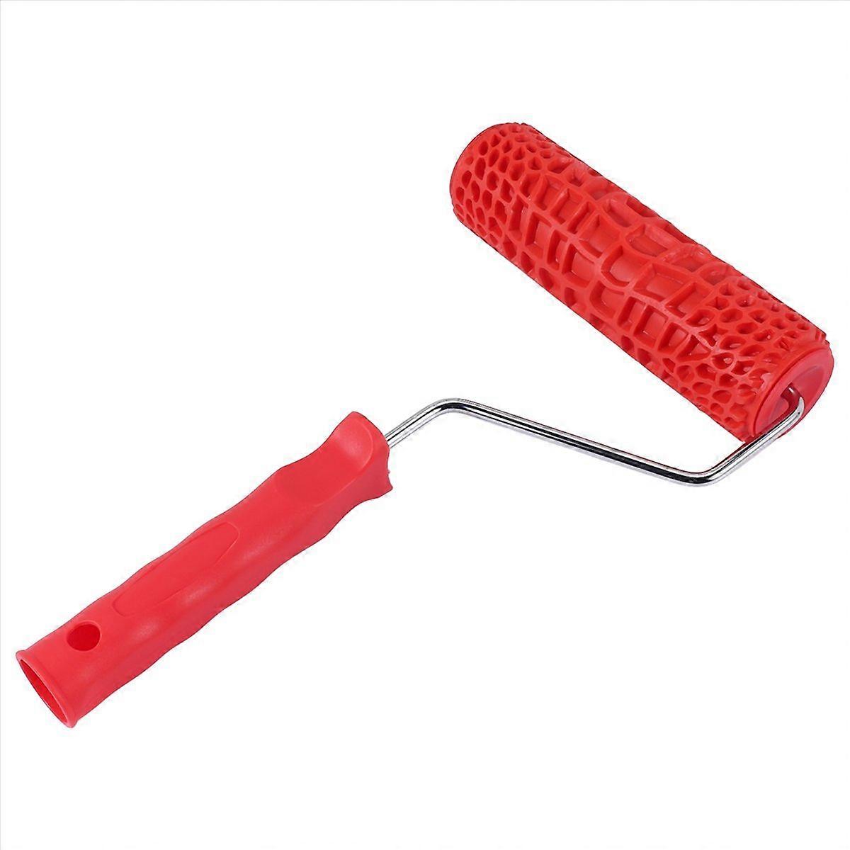 7 polegadas em relevo Crocodilo Skin Painting Roller com alça