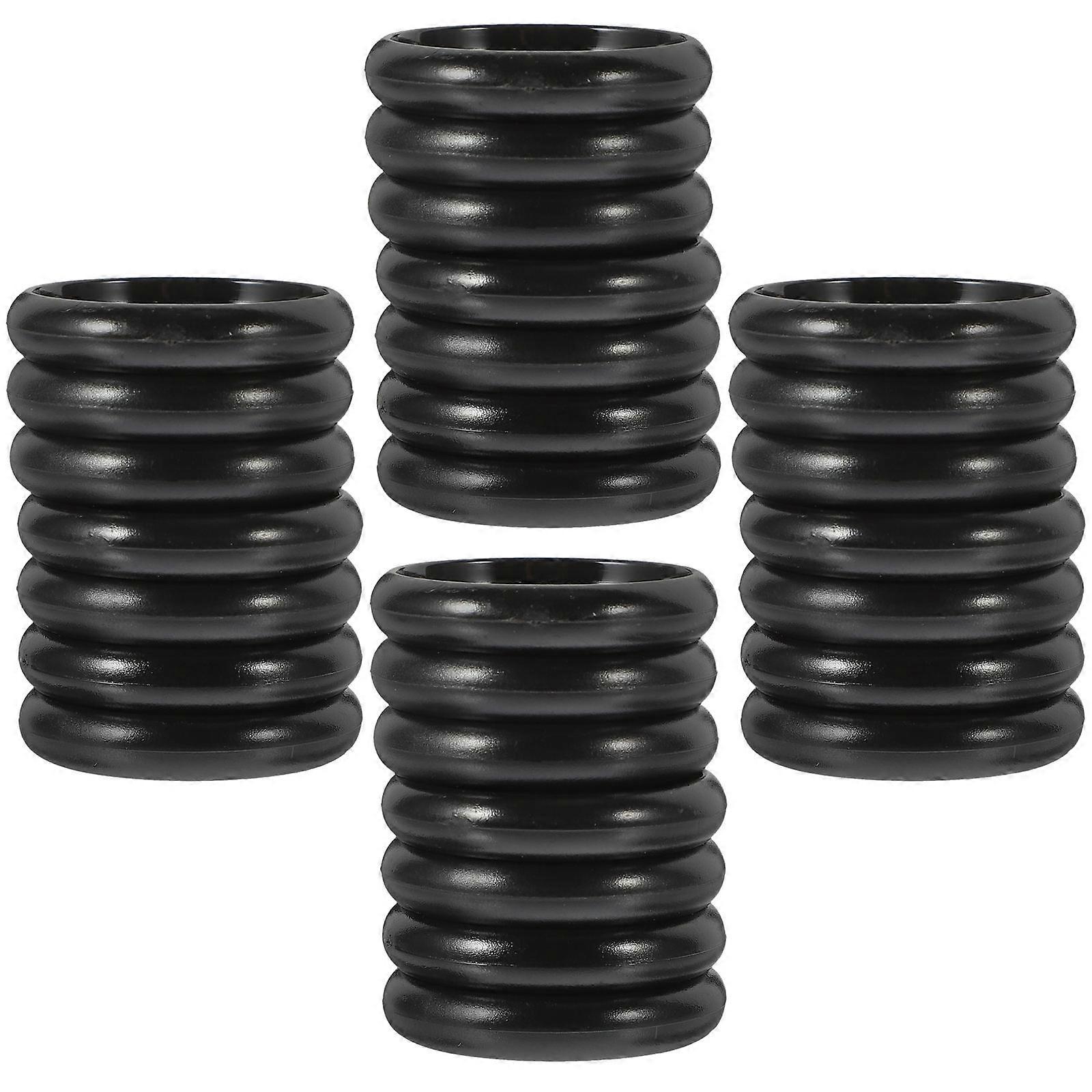 Plastic Binding Disc Book Binder Rings for Loose Leaf Binding 44Pcs