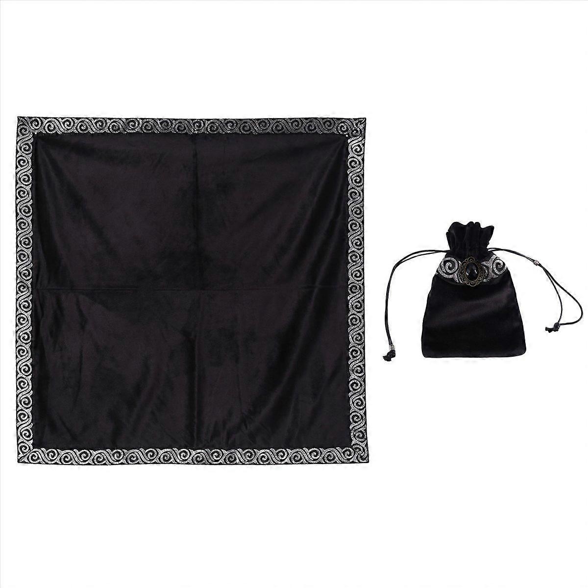  Table Cloth Altar Tablecloth (Black)