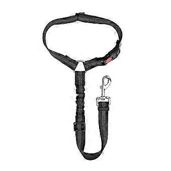 Adjustable Dog Car Seat Belt Harness, Nylon Safety Lead for Pets in Vehicles