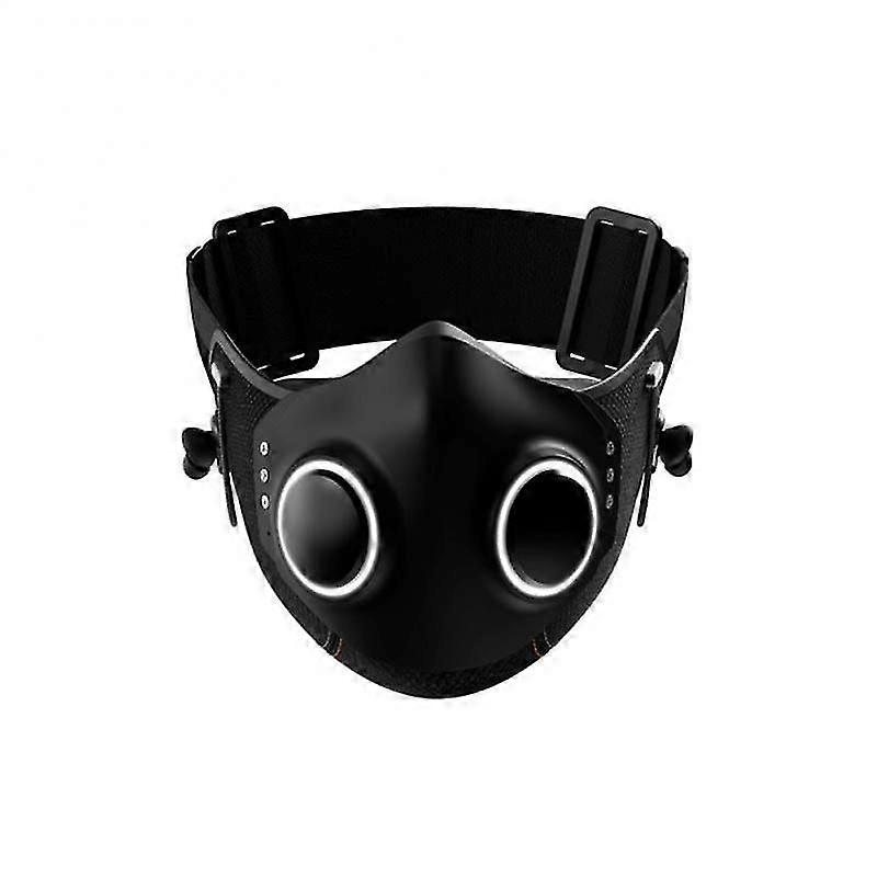Steampunk Mask with Double Valve, Led Luminous Bluetooth-compatible Headset