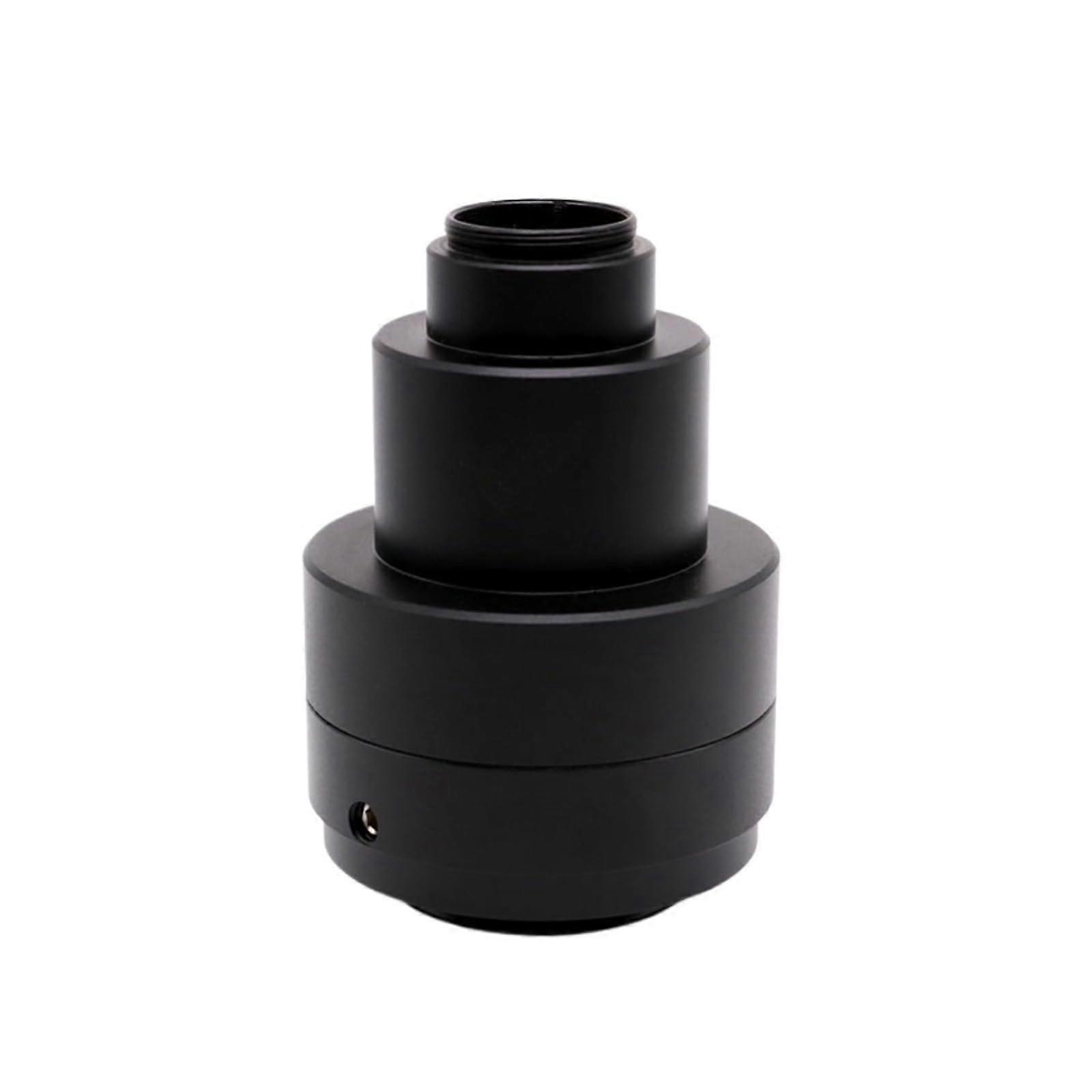 Focusable Microscope CMount Adapter 0.35X 0.5X 0.63X for Olympus Trinocular Camera with Adjustable Magnification